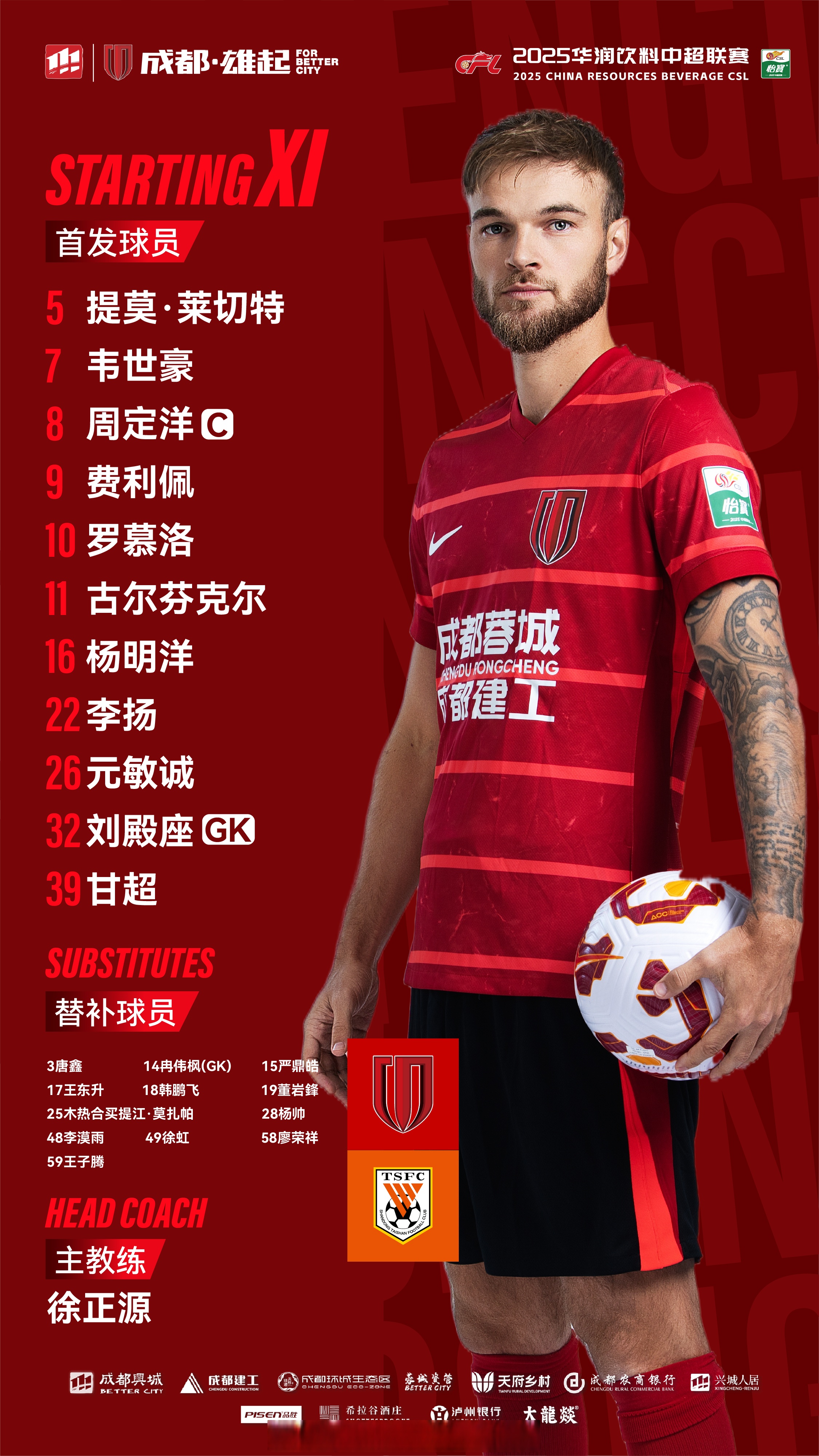 KAIYUNAPP-成都蓉城迎荷甲关键赛，国际比赛日绝杀压哨，目标明确，年轻球员得到机会的简单介绍-KAIYUNAPP